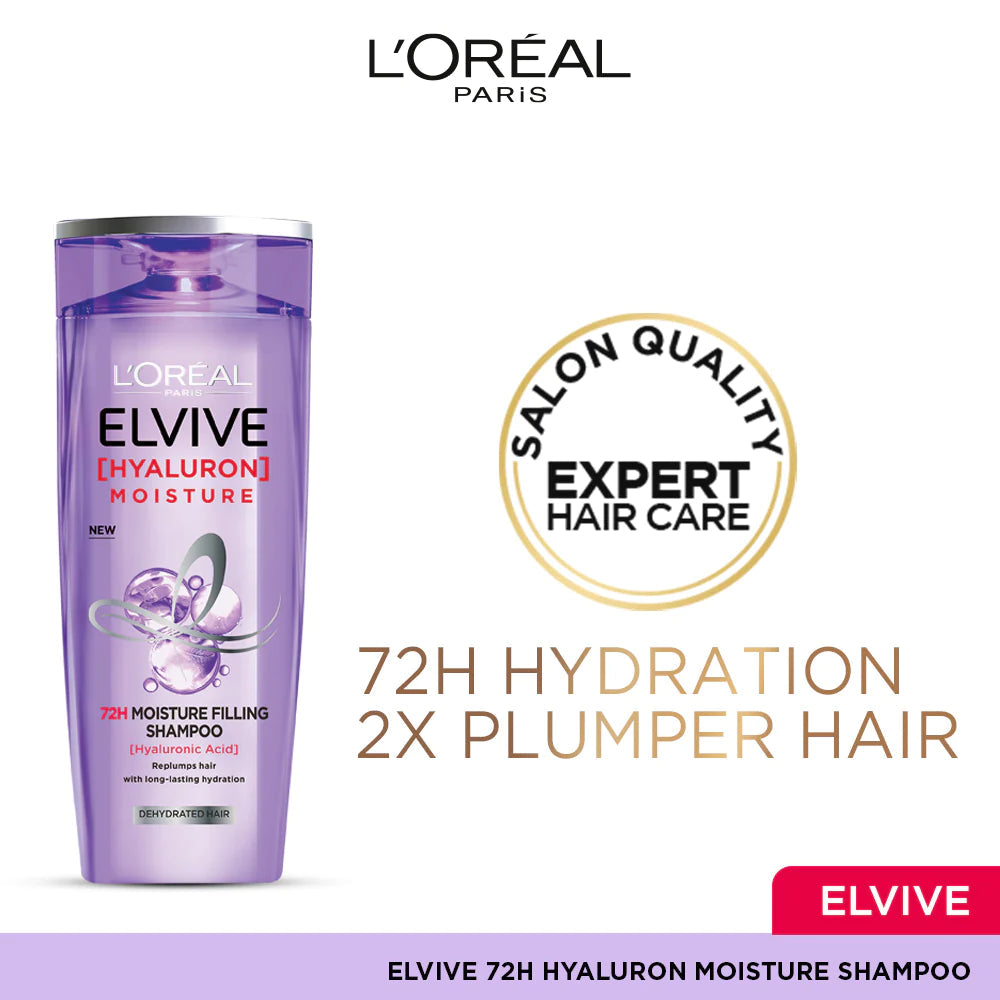 LOreal Paris - Elvive Hyaluron Moisture Shampoo - 360ml — image 1 — Meeshop Pakistan