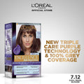 LOreal Paris - Excellence Ash Supreme Hair Color - 7.12 Cool Pearl Blonde