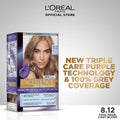LOreal Paris - Excellence Ash Supreme Hair Color - 8.12 Cool Pearl Light Blonde