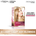 LOreal Paris - Excellence Crème Hair Color - 9.1 Very Light Ash Blonde