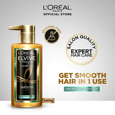 LOreal Paris - Extraordinary Oil Sublime Sleek Conditioner - 440ml