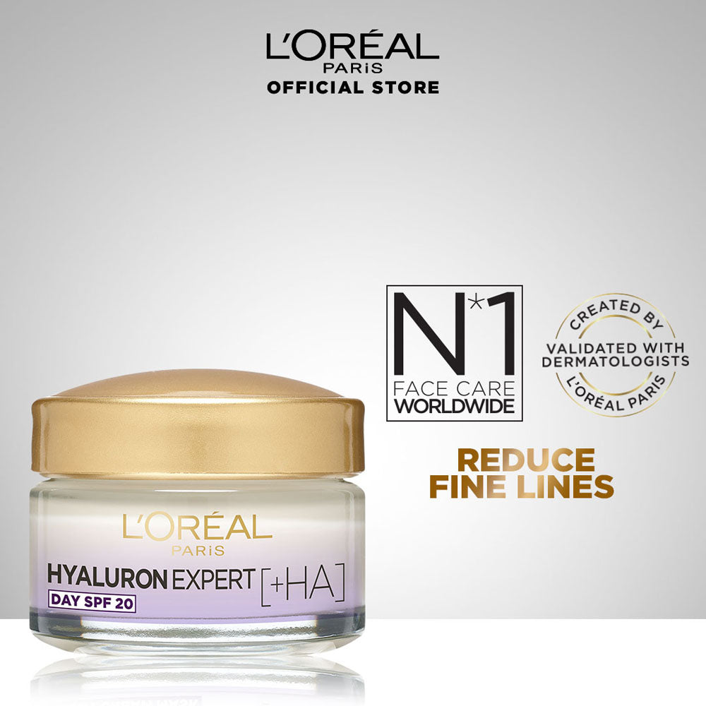 LOreal Paris - Hyaluron Expert Replumping Moisturizing Day Cream SPF 20 50 ml — image 1 — Meeshop Pakistan