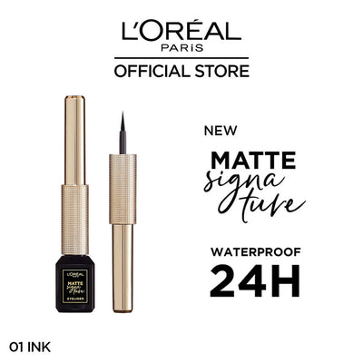 LOreal Paris - Liner Signature Liquid Eyeliner - 01 Ink