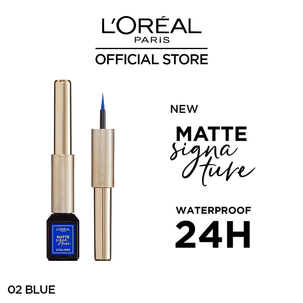 LOreal Paris - Liner Signature Liquid Eyeliner - 02 Blue — image 1 — Meeshop Pakistan