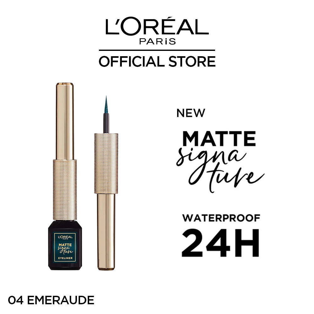 LOreal Paris - Liner Signature Liquid Eyeliner - 04 Emeraude — image 1 — Meeshop Pakistan
