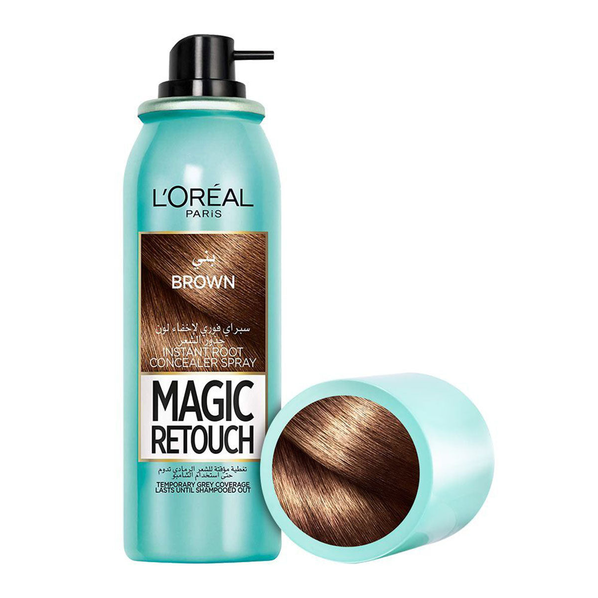 LOreal Paris - Magic Retouch Instant Root Concealer Spray - Brown - 75ml — image 1 — Meeshop Pakistan