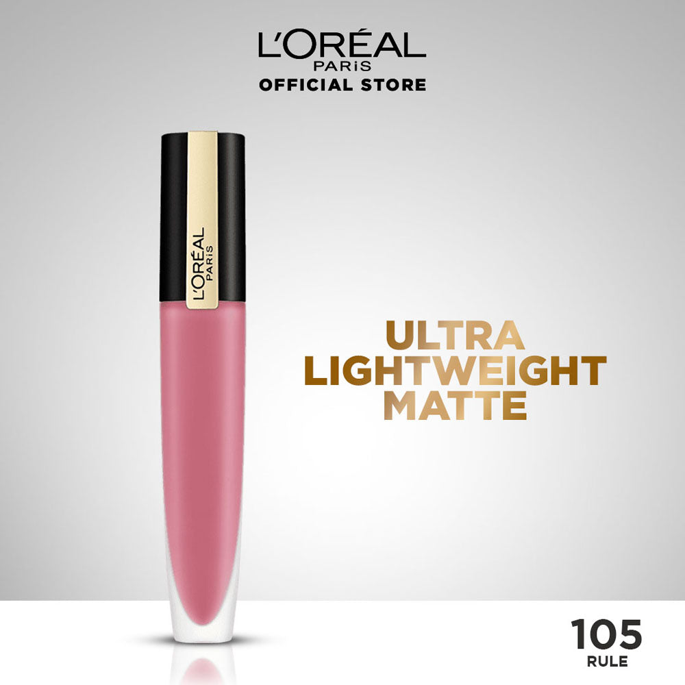 LOreal Paris - Rouge Signature Matte Lipstick - 105 Rule — image 1 — Meeshop Pakistan