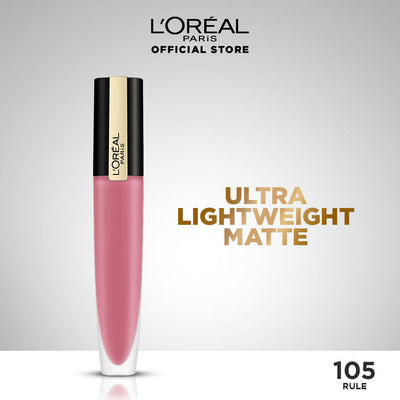 LOreal Paris - Rouge Signature Matte Lipstick - 105 Rule