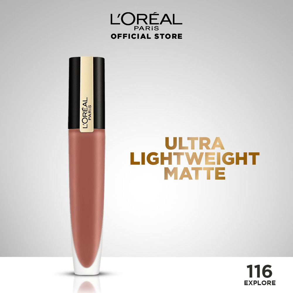 LOreal Paris - Rouge Signature Matte Lipstick - 116 Explore — image 1 — Meeshop Pakistan