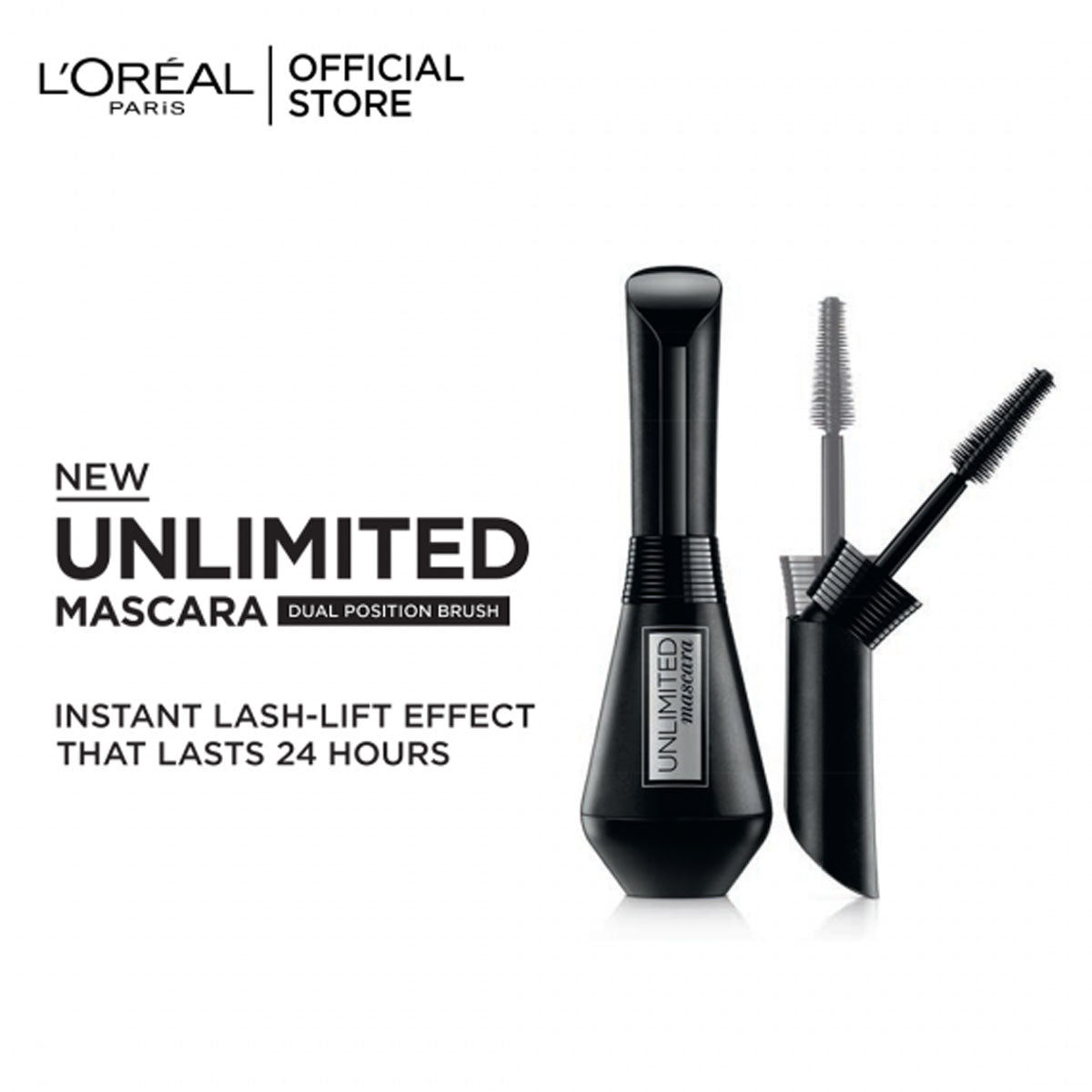 Loreal Paris - Unlimited Mascara - Black — image 1 — Meeshop Pakistan