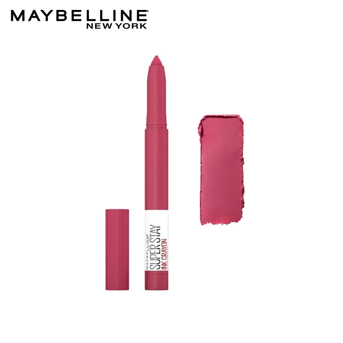 Maybelline - Superstay Ink Crayon Lipstick - 80 Run the world — image 1 — Meeshop Pakistan