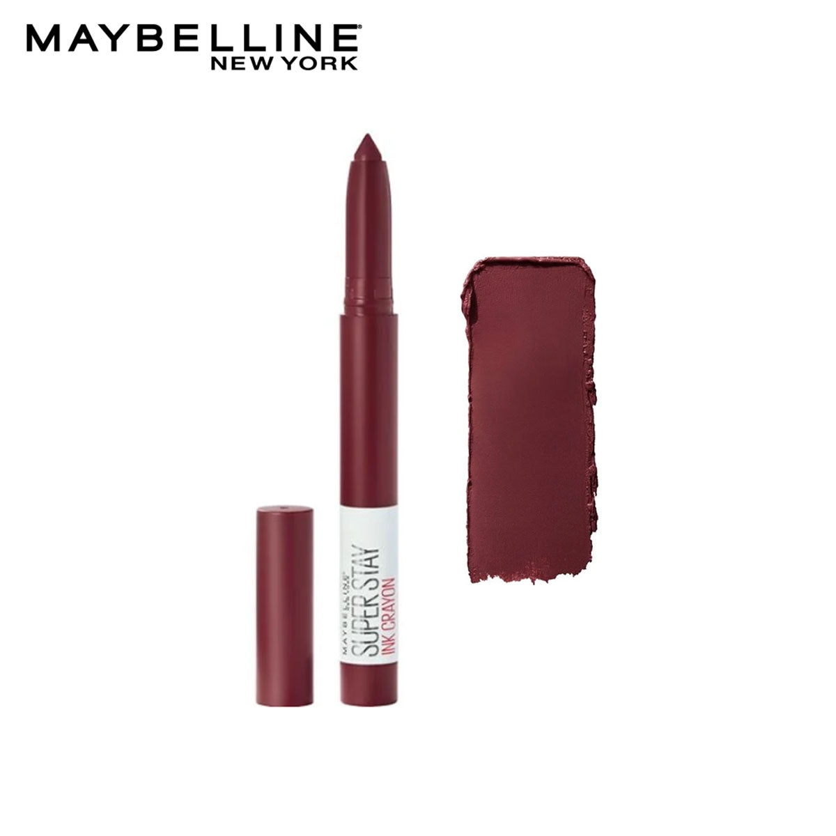 Maybelline - SuperStay Ink Lip Crayon Lipstick - 65 Settle For More — image 1 — Meeshop Pakistan