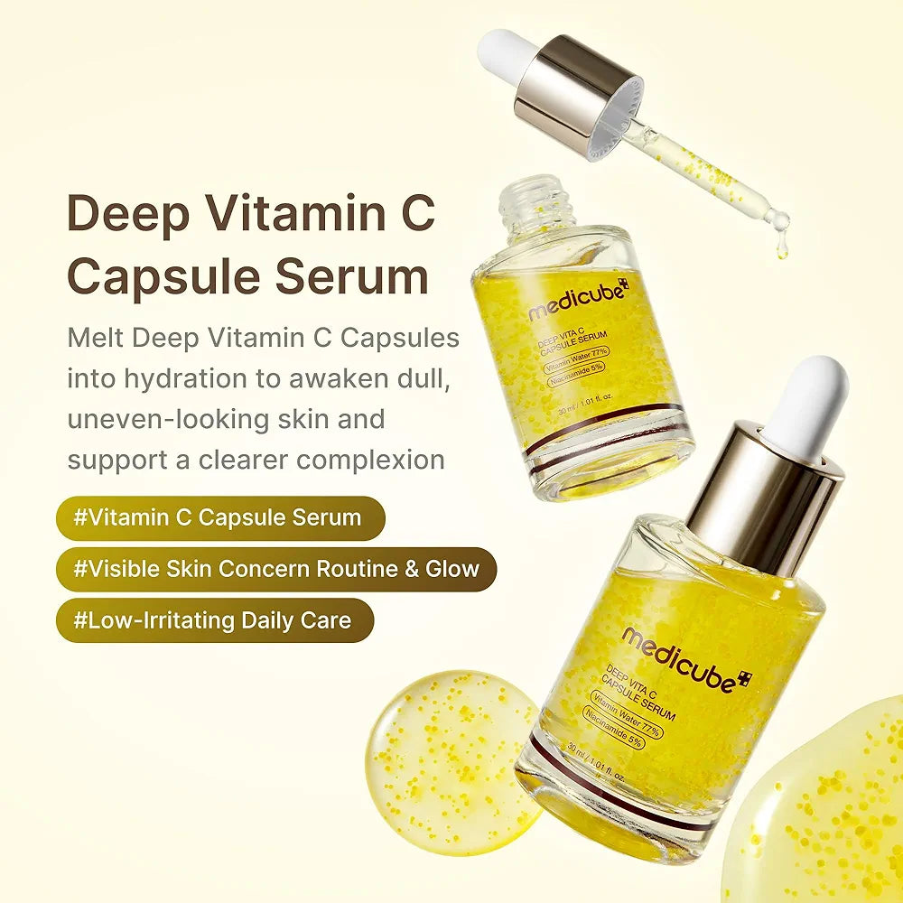 Medicube - Deep Vita C Capsule Serum - 30ml — image 1 — Meeshop Pakistan