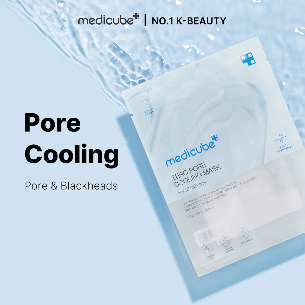 Medicube - Zero Pore Cooling Mask - 27g — image 1 — Meeshop Pakistan