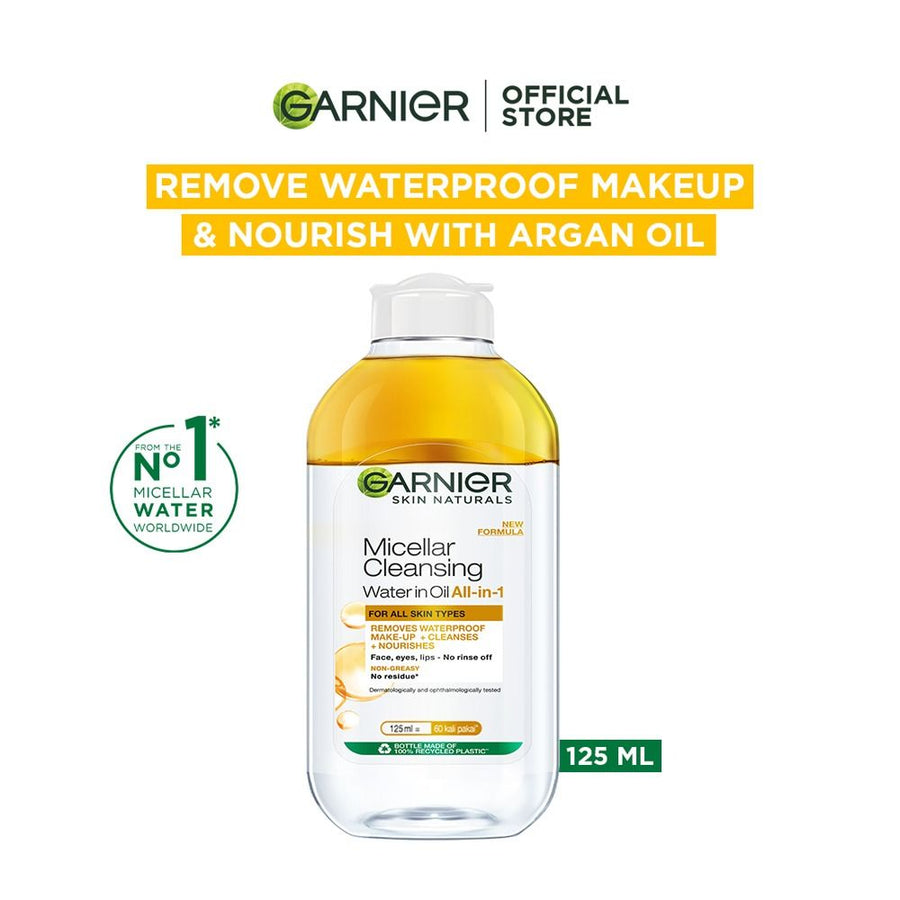 Garnier - Micellar Oil All In 1 Cleansing Water 125Ml — image 1 — Meeshop Pakistan