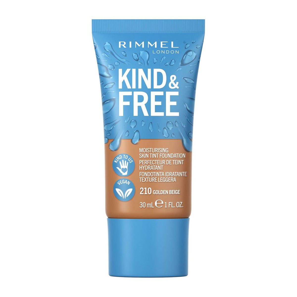 Rimmel London - Kind & Free Moisturising Skin Tint Foundation - Golden Beige — image 1 — Meeshop Pakistan