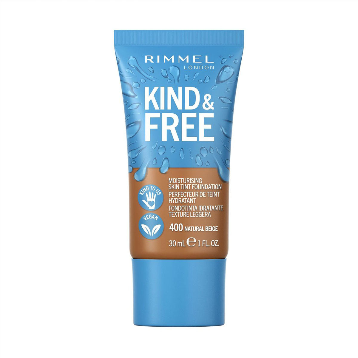 Rimmel London - Kind & Free Moisturising Skin Tint Foundation - Natural Beige — image 1 — Meeshop Pakistan