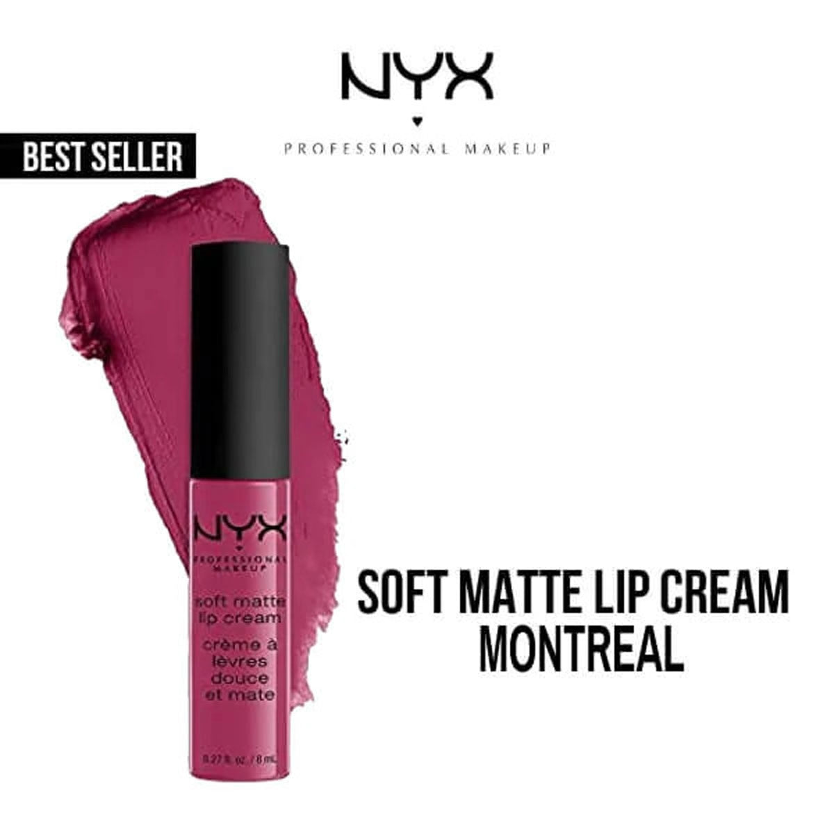 NYX - Soft Matte Lip Cream Liquid Lipstick - Montreal — image 1 — Meeshop Pakistan