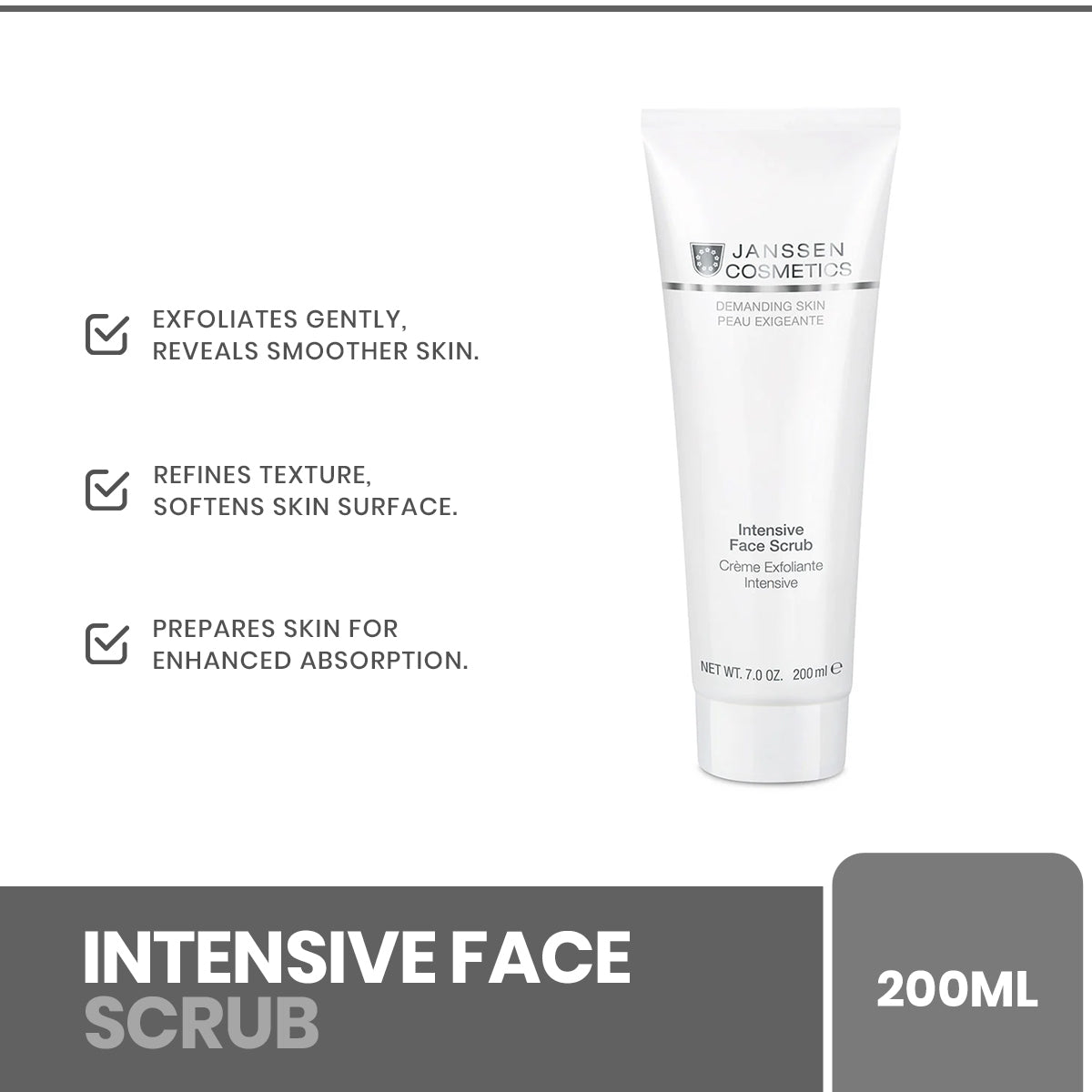 Janssen - Intensive Face Scrub 200ml — image 1 — Meeshop Pakistan