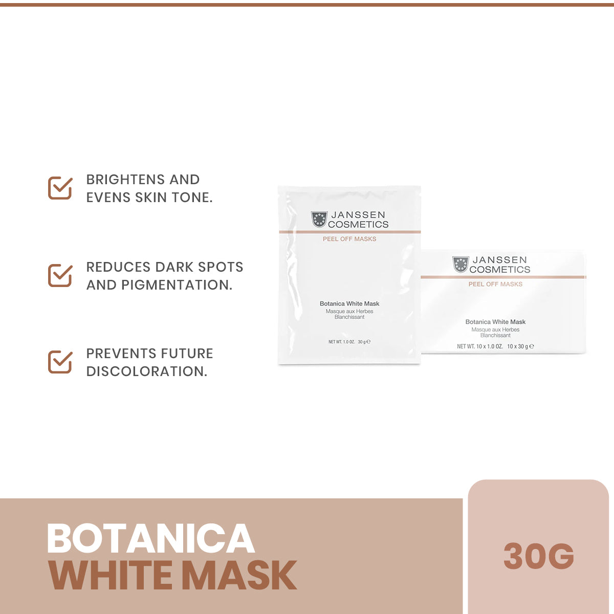 Janssen -Botanica White Mask 30 g — image 1 — Meeshop Pakistan