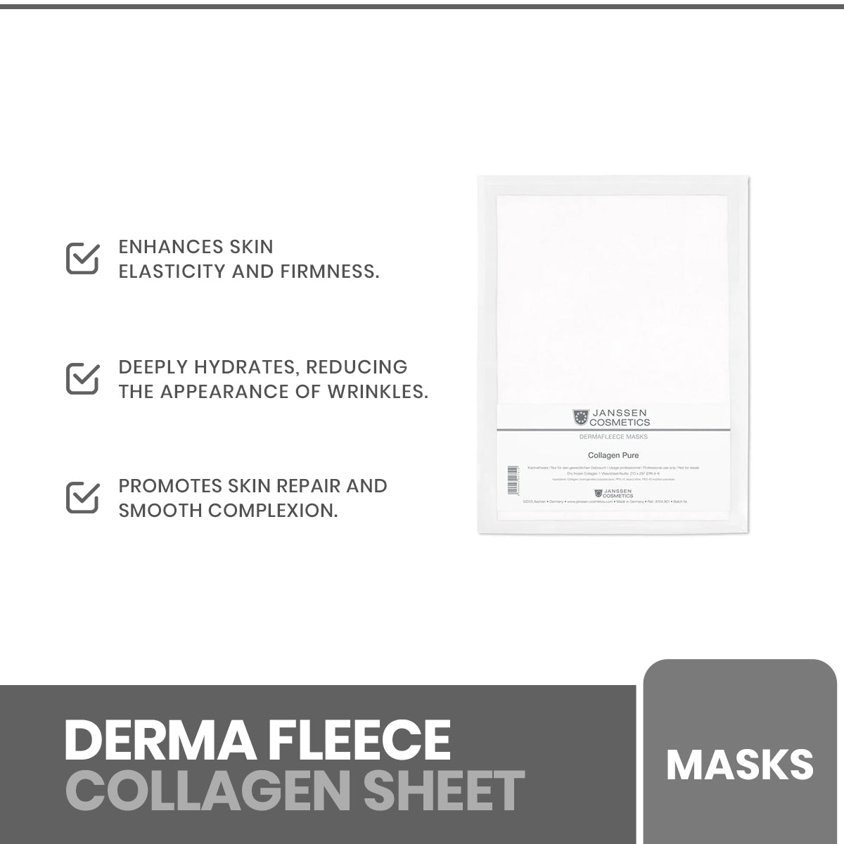 Janssen - Derma Fleece Collagen Sheet — image 1 — Meeshop Pakistan
