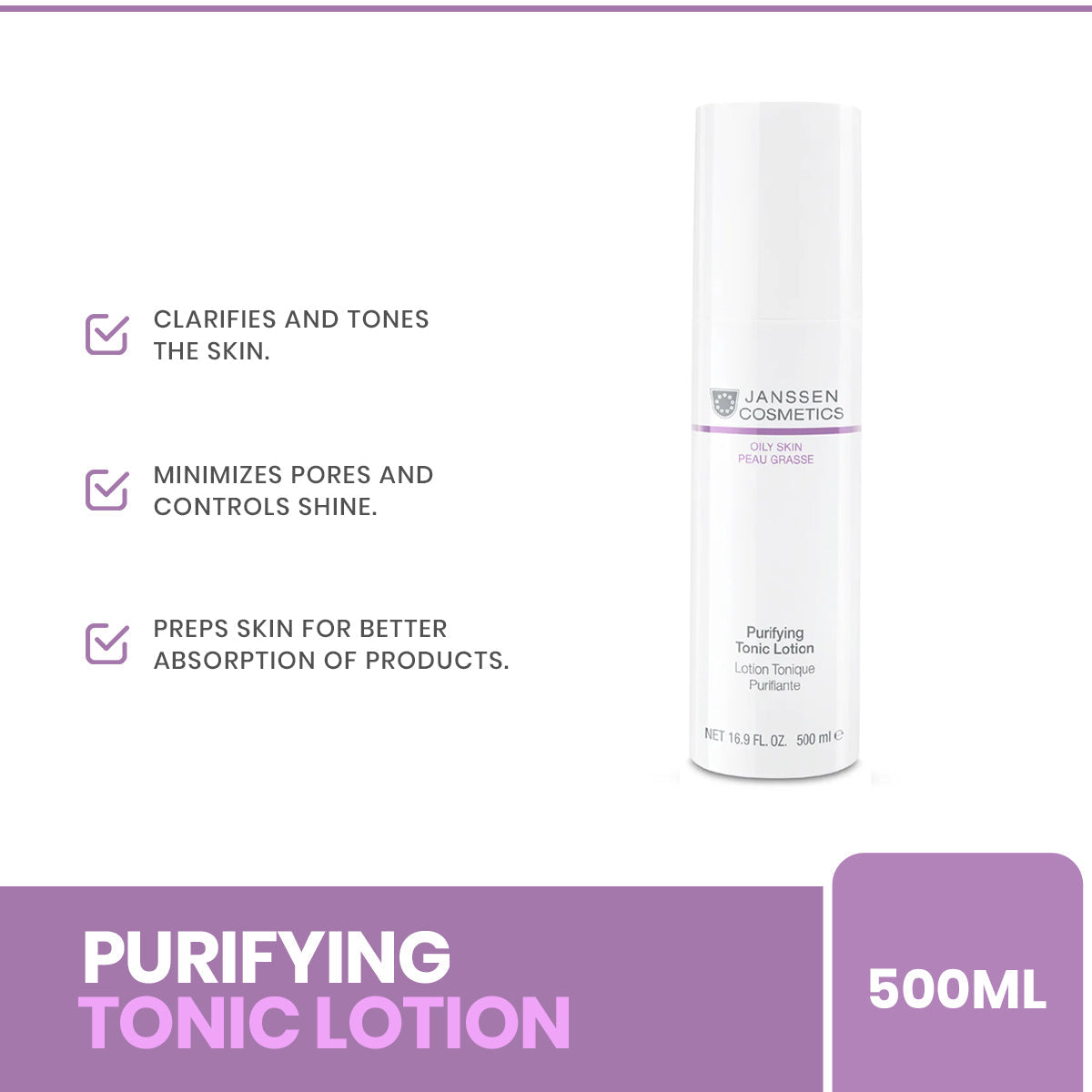 Janssen - Purifying Tonic Lotion-500 ML — image 1 — Meeshop Pakistan