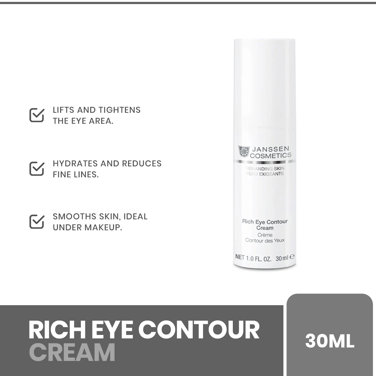 Janssen -Rich Eye Contour Cream 30ml — image 1 — Meeshop Pakistan