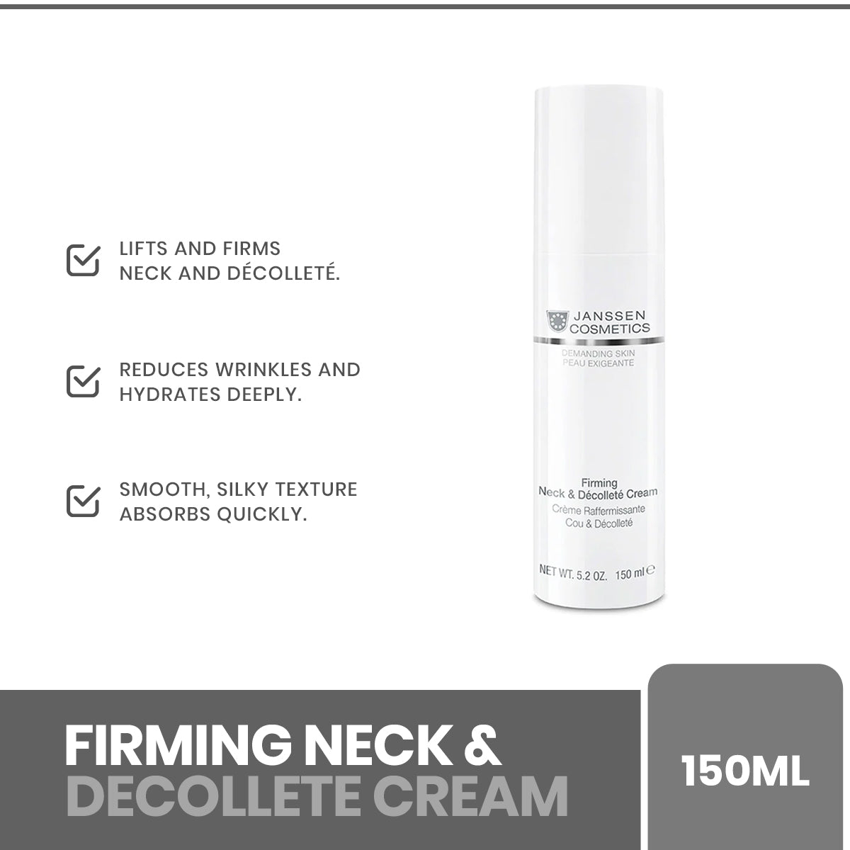 Janssen -Firming Neck & Decollete Cream 150ml — image 1 — Meeshop Pakistan