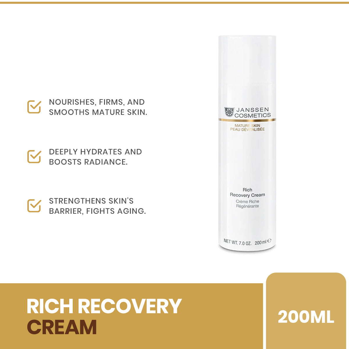 Janssen -Rich recovery cream 200ml — image 1 — Meeshop Pakistan
