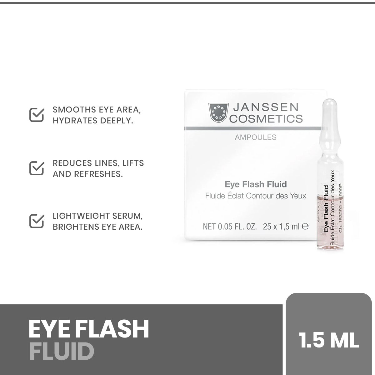 Janssen - Eye Flash Fluid 1.5ml — image 1 — Meeshop Pakistan