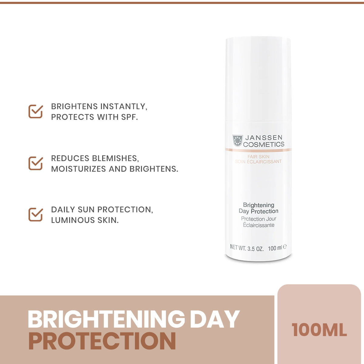 Janssen - Brightening Day Protection 100ml — image 1 — Meeshop Pakistan