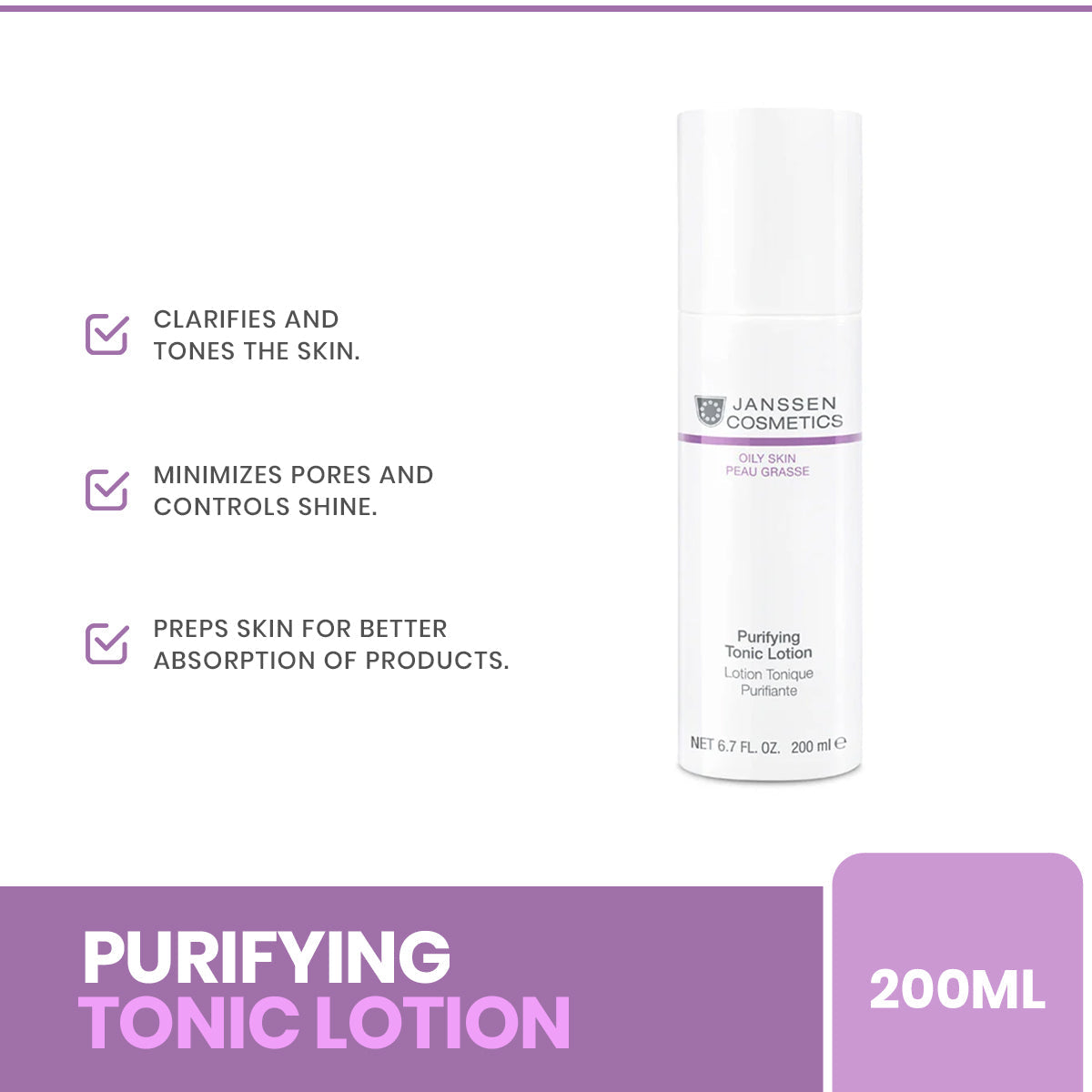 Janssen -JAN- Purifying Tonic Lotion 200 ML (4401) — image 1 — Meeshop Pakistan