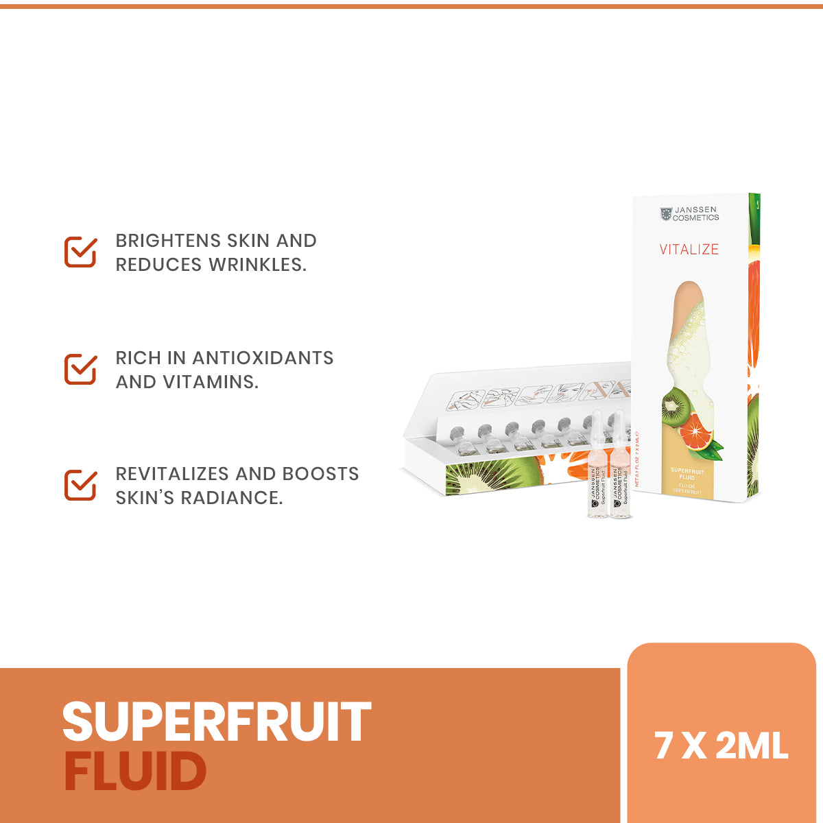 Janssen - Superfruit Fluid 7 x 2ml — image 1 — Meeshop Pakistan