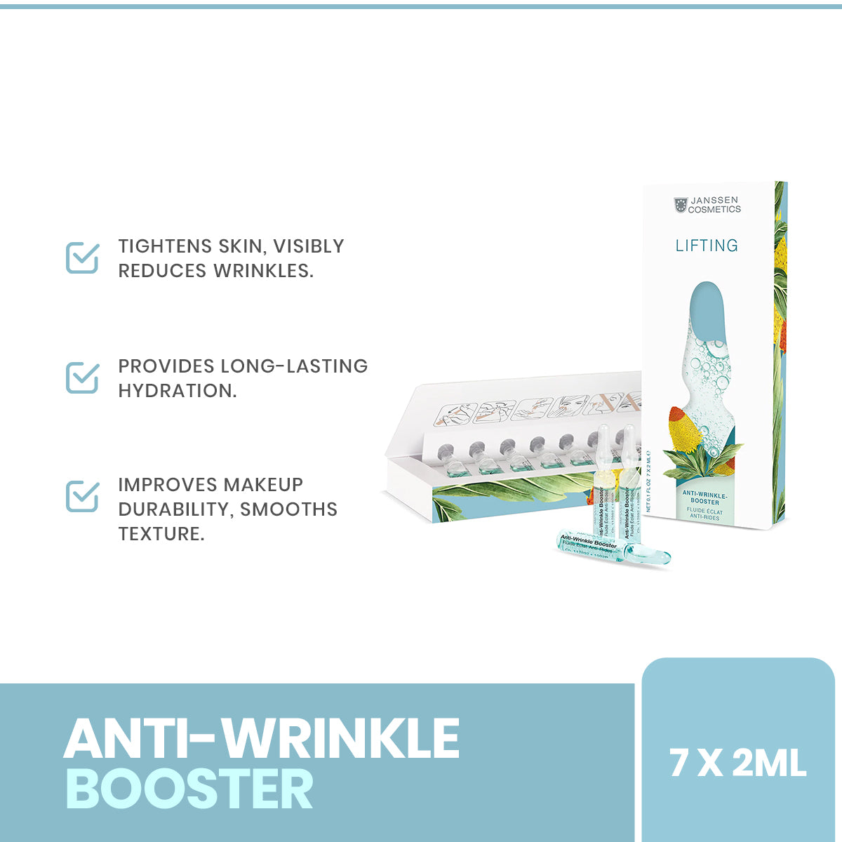 Janssen - Anti wrinkle booster 7 x 2ml — image 1 — Meeshop Pakistan