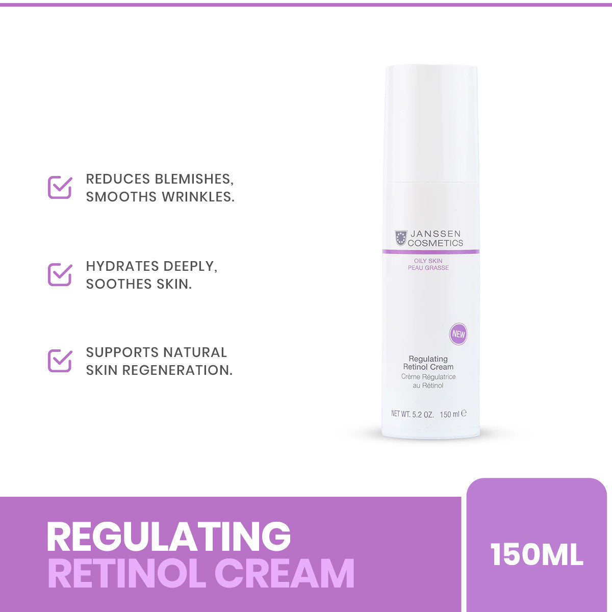 Janssen - Regulating Retinol Cream - 150ml — image 1 — Meeshop Pakistan