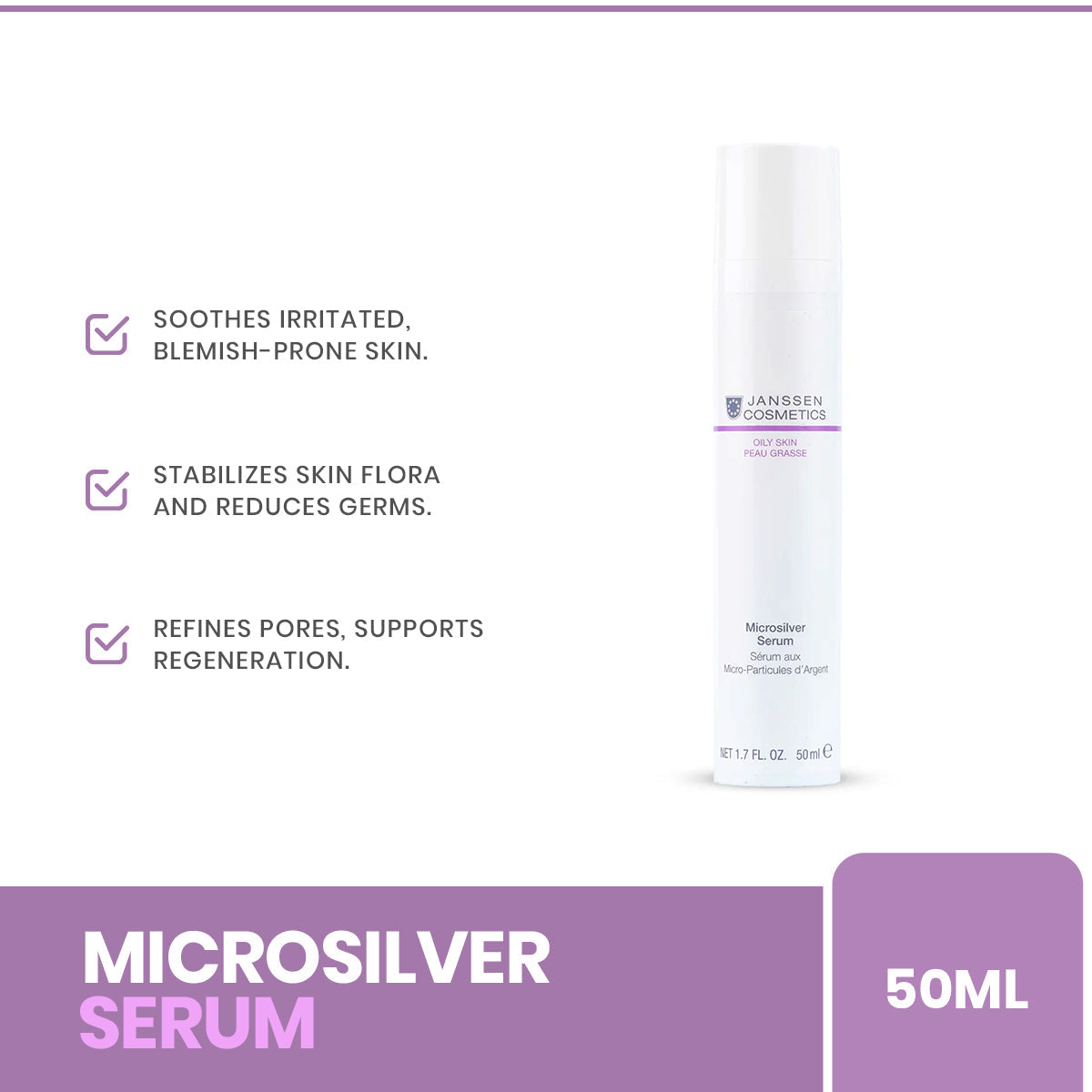 Janssen - Microsilver serum - 50ml — image 1 — Meeshop Pakistan