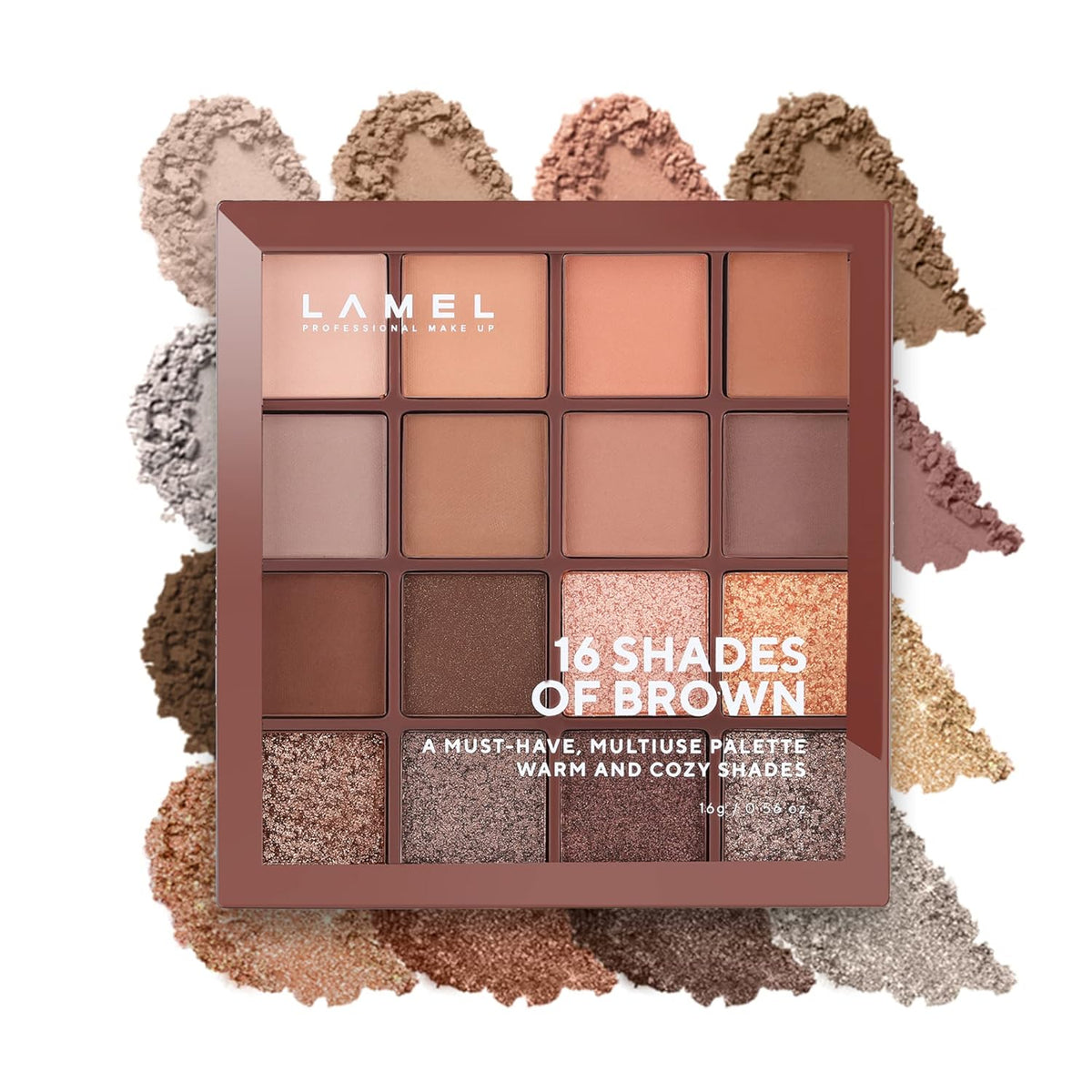 Lamel - 16 Shades of Brown  16-3 16g — image 1 — Meeshop Pakistan
