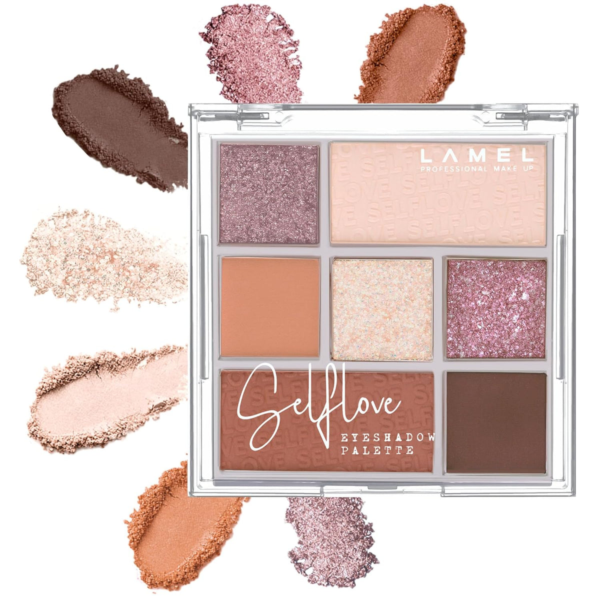 Lamel - SELFLOVE Eyeshadow Palette 401 8,5g — image 1 — Meeshop Pakistan