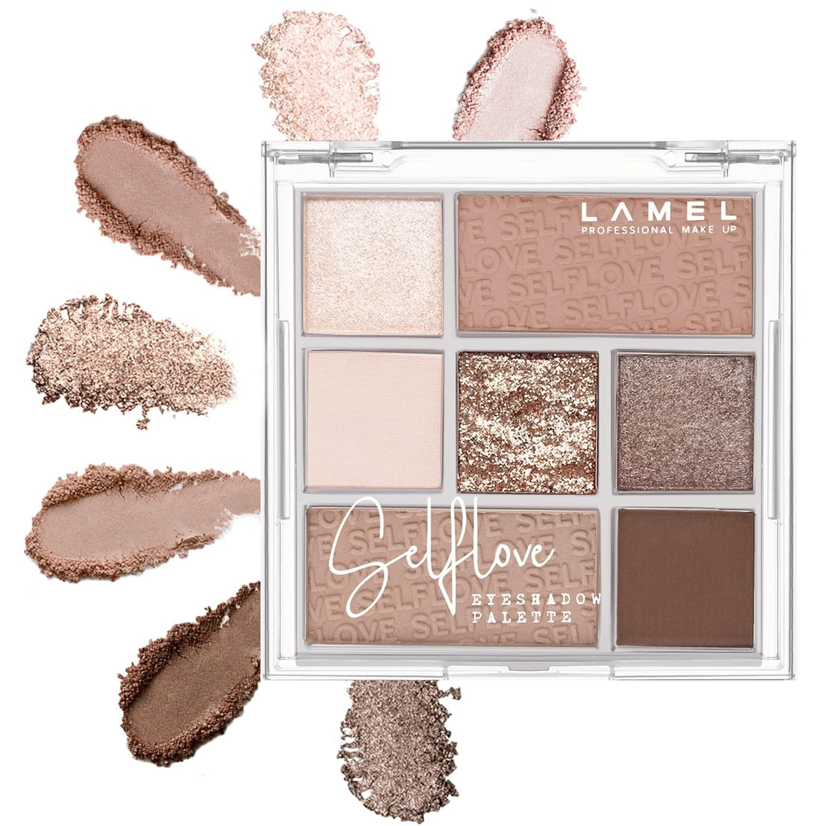 Lamel - SELFLOVE Eyeshadow Palette 402 8,5g — image 1 — Meeshop Pakistan