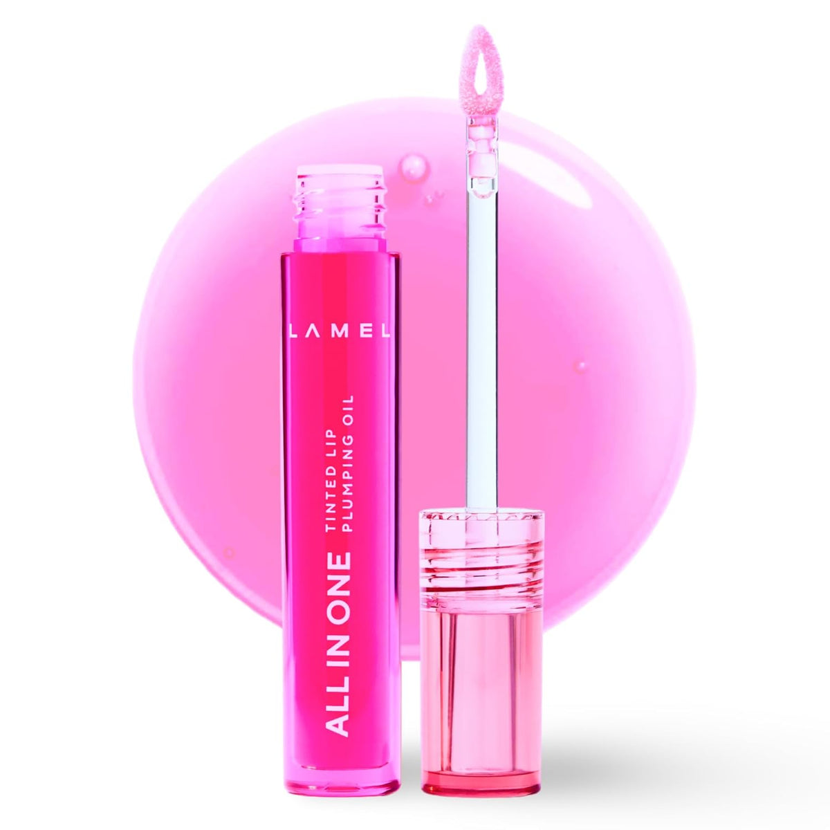 Lamel - All in One Lip Tinted Plumping Oil 404 3ml — image 1 — Meeshop Pakistan