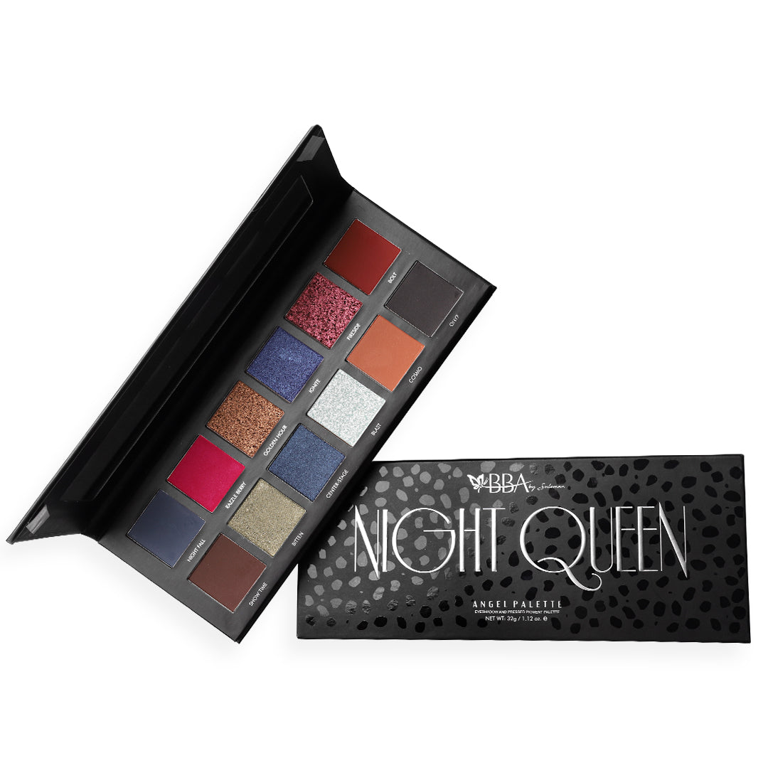 BBA By Suleman - Night Queen Angel Eyeshadow Palette 32g — image 1 — Meeshop Pakistan