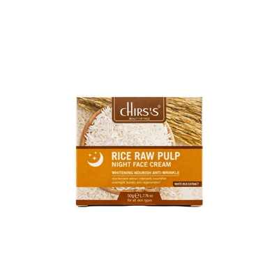 Chirs's - Rice Raw Pulp Night Face Cream – 50g
