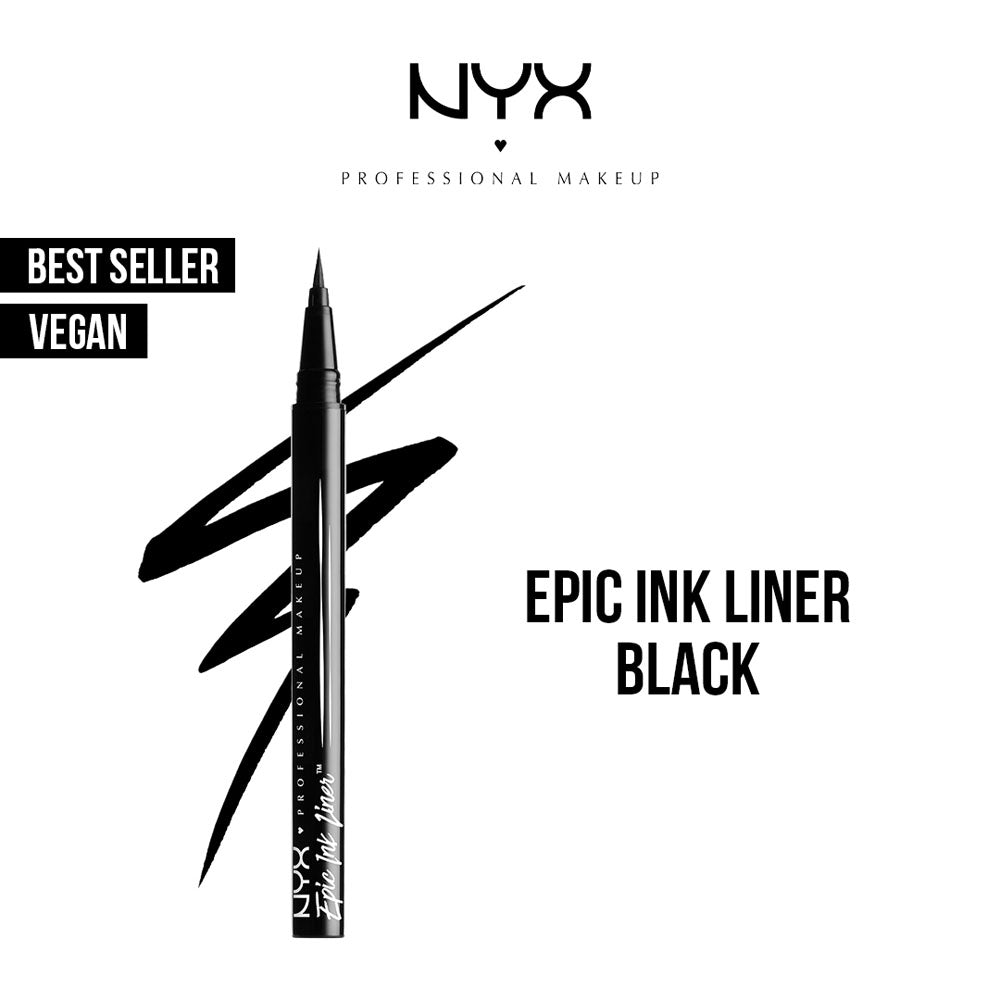 NYX - Epic Ink Eyeliner - 01 Black — image 1 — Meeshop Pakistan
