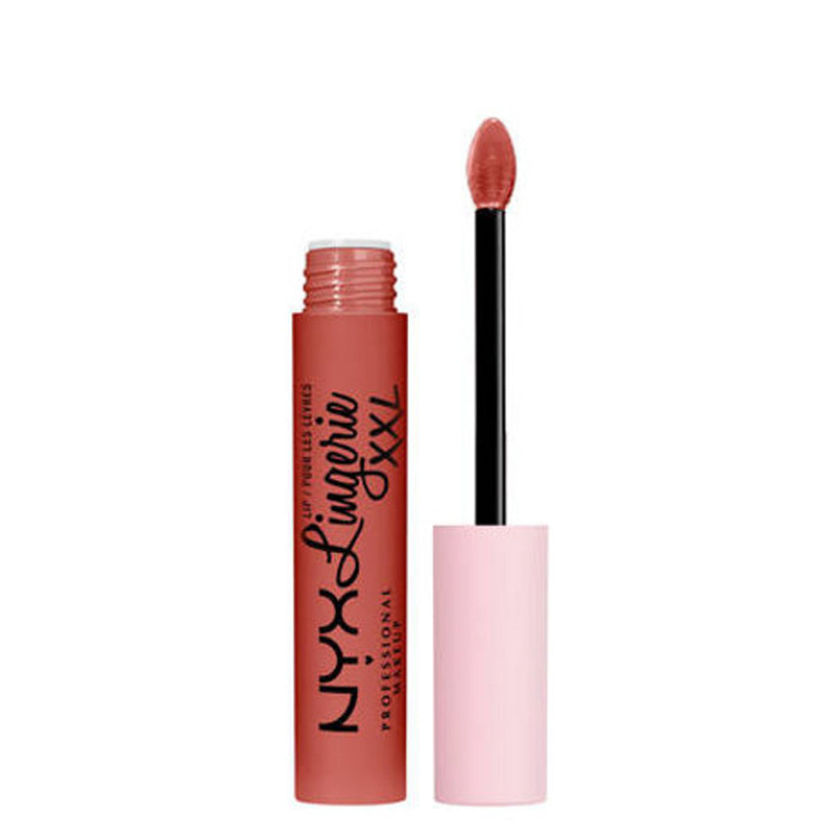NYX - Lip Lingerie Matte Liquid Lipstick xxl - Peach flirt — image 1 — Meeshop Pakistan