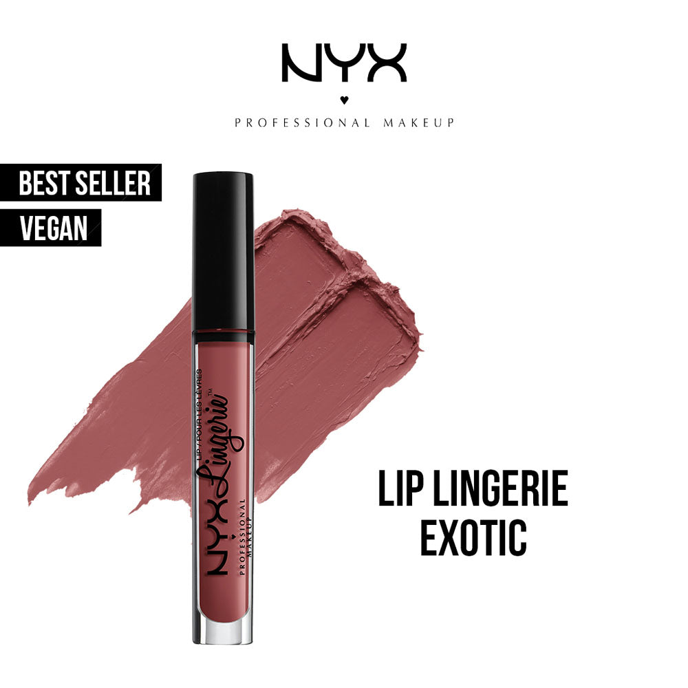NYX - Liquid Lipstick Lip Lingerie - 12 Exotic — image 1 — Meeshop Pakistan