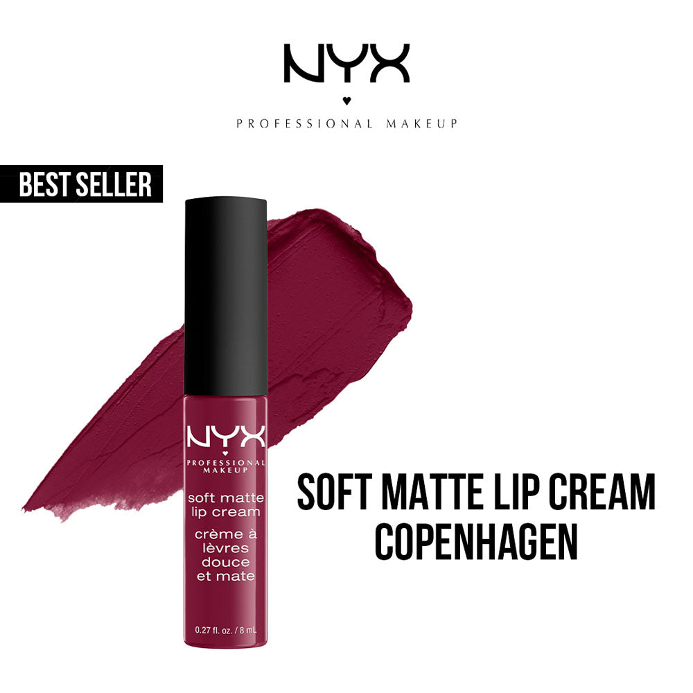 NYX - Soft Matte Lip Cream Liquid Lipstick - 20 Copenhagen — image 1 — Meeshop Pakistan
