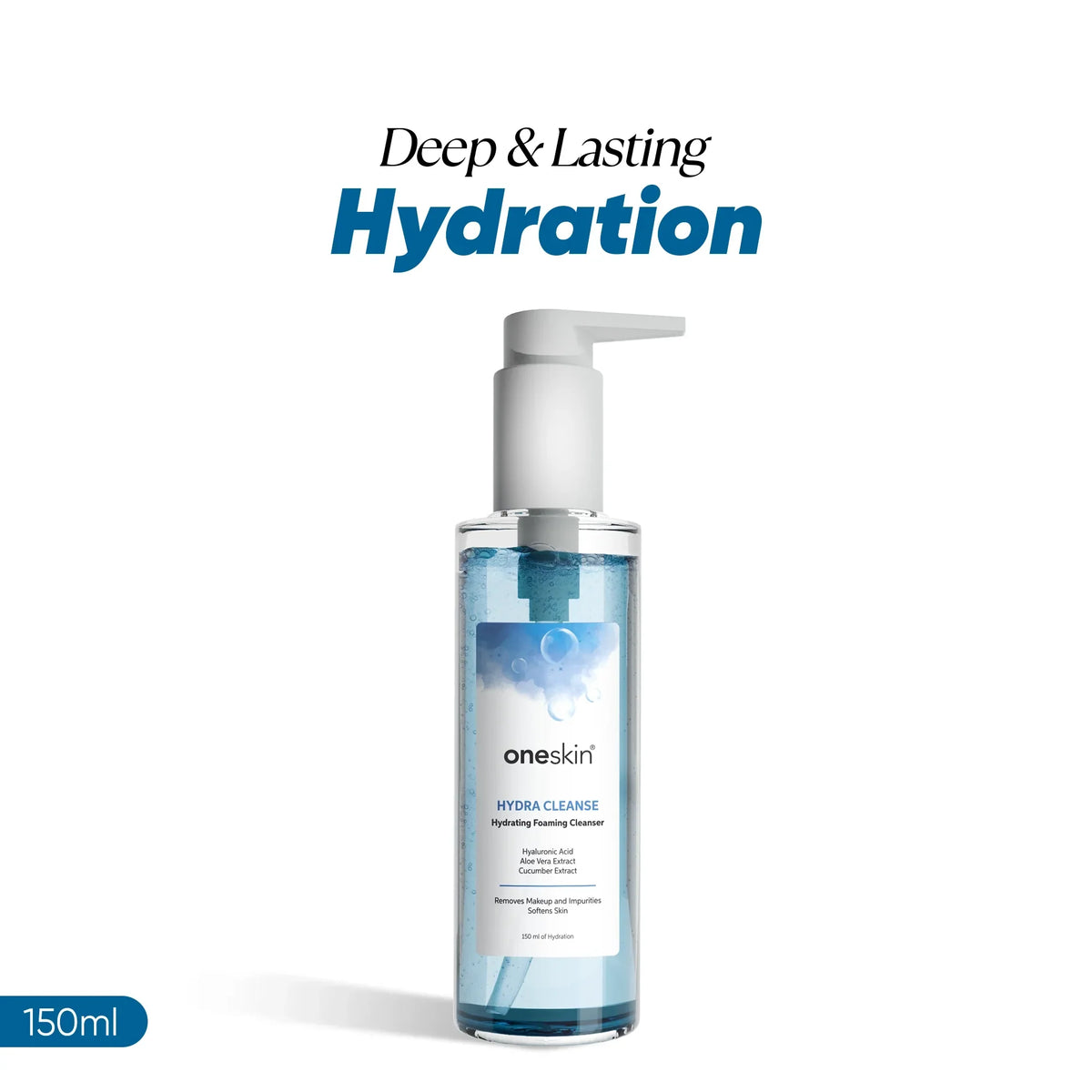 Oneskin - Hydra Cleanse Hydrating Foaming Cleanser - 150ml — image 1 — Meeshop Pakistan