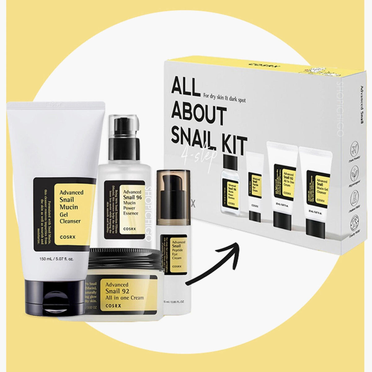 Cosrx - All About Snail Kit — image 1 — Meeshop Pakistan