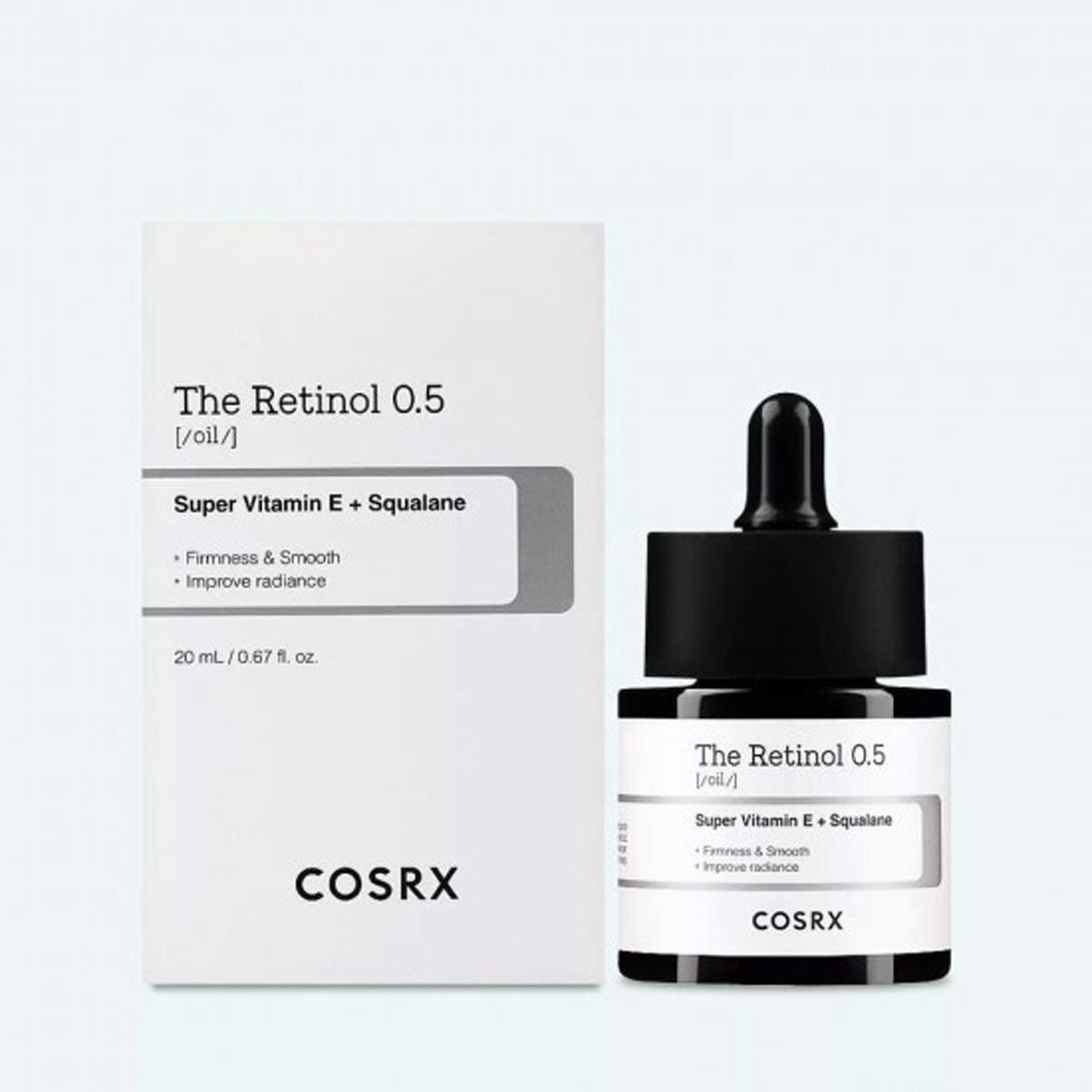 Cosrx - The Retinol 0.5 Oil Super Vitamin E + Squalane 20ml — image 1 — Meeshop Pakistan