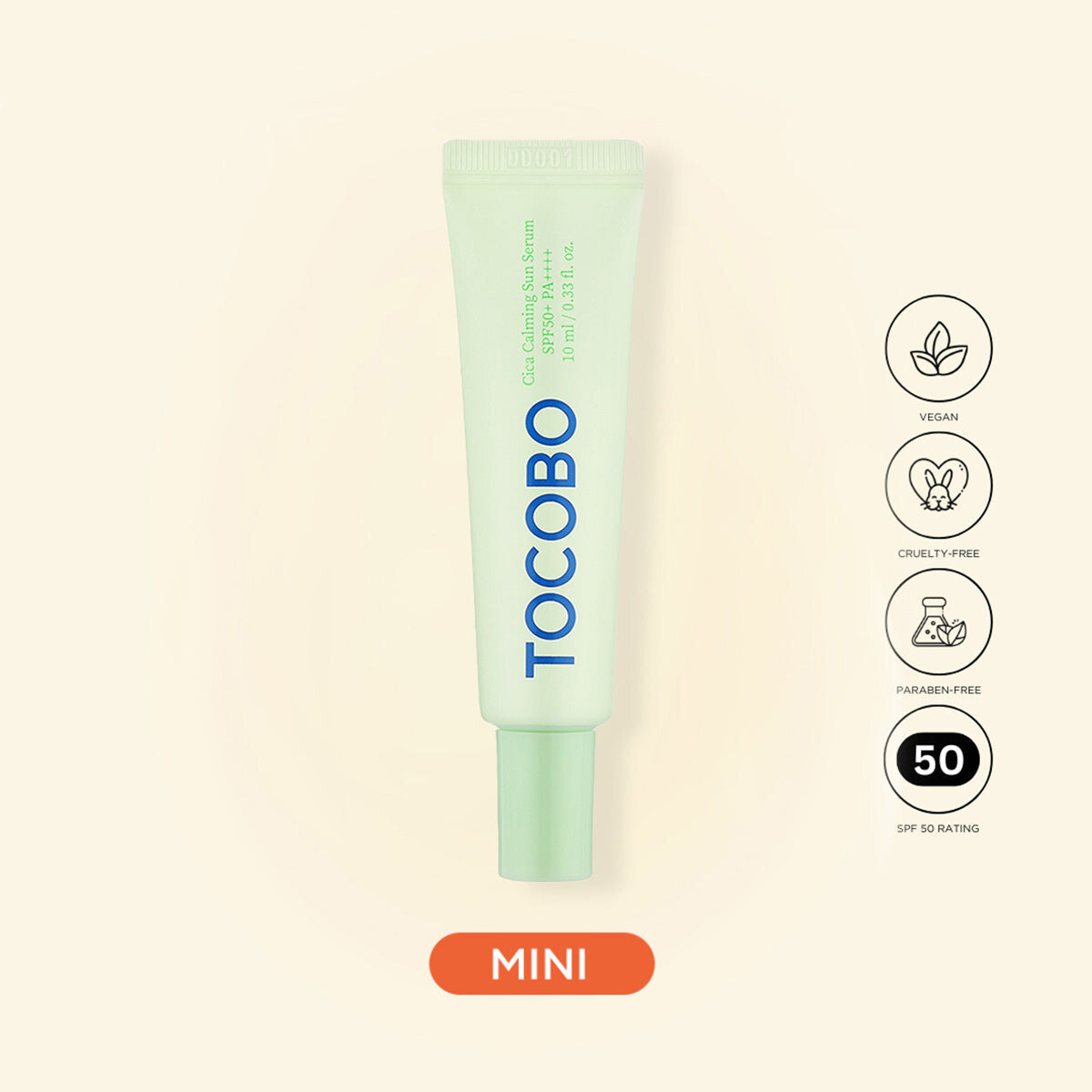 Tocobo - Cica Calming Sun Serum - 10ml — image 1 — Meeshop Pakistan